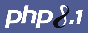 Drupal 10 supports PHP 8.1.