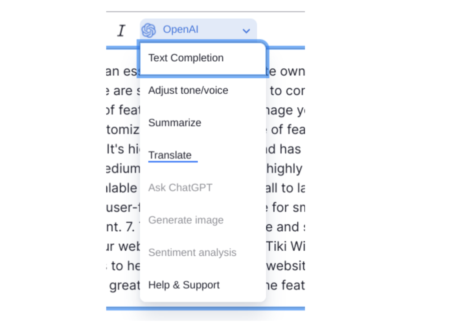 AI in Drupal